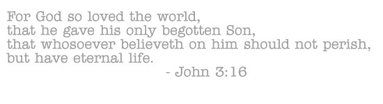 John 3:16